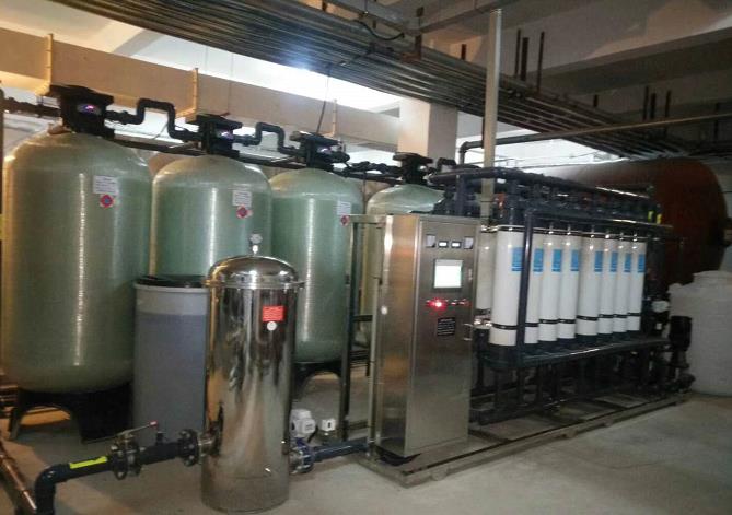 西安藍田別墅39噸超濾設備